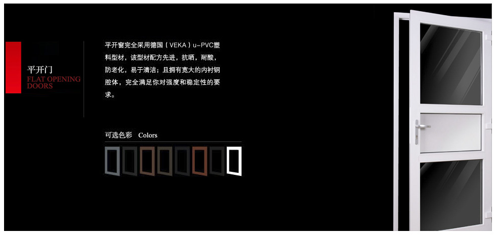 平开门