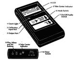 palmRAD 907輻射測量儀面板示意圖