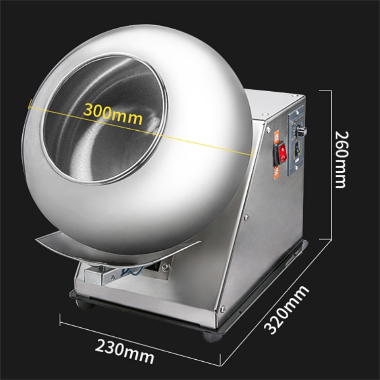 巧克力包衣机 小型糖衣锅 实验型包衣机