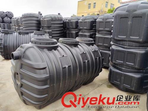 湖北龍康PE吹塑一體式三格化糞池-污水處理產品制造商