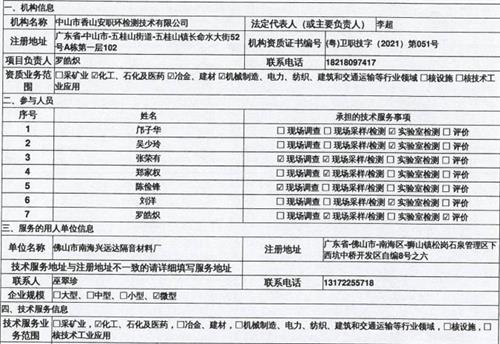 佛山市南海兴远达隔音材料厂定期检测报告