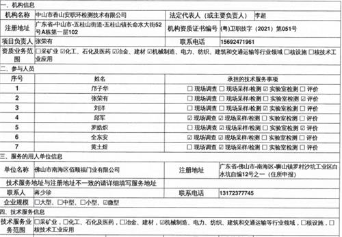 佛山市南海区佰顺福门业有限公司定期检测报告