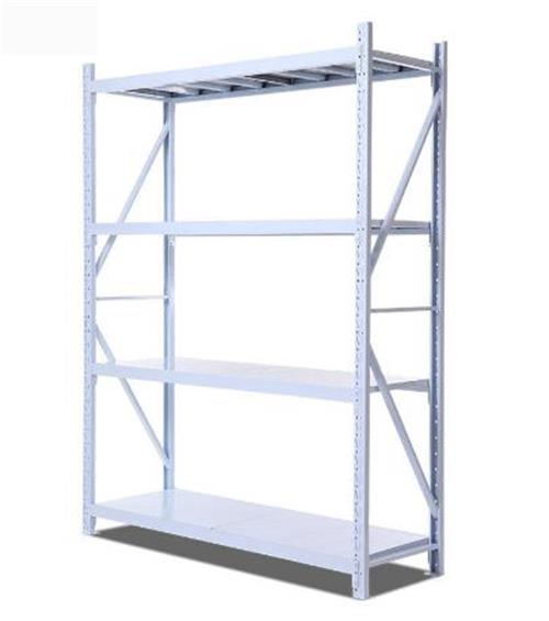 Storage shelf heavy storage medium storage light combined rhombic hole iron shel