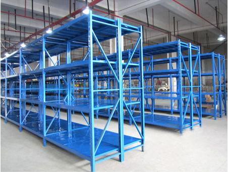 Shelf rack multi-layer heavy warehouse warehouse iron shelf storage clothing medium combined shelf Express home