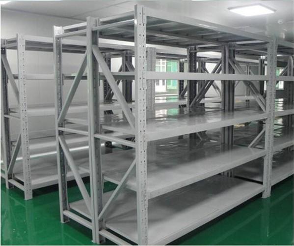 Storage rack medium-sized warehouse iron rack heavy rack floor shelf warehouse storage rack multi-layer free assembly