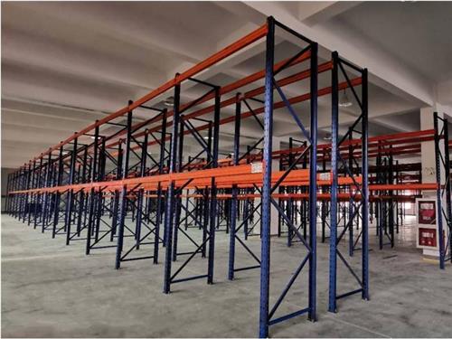 Heavy shelf thickened four storey warehouse storage pallet shelf metal hardware display shelf warehouse storage shelf
