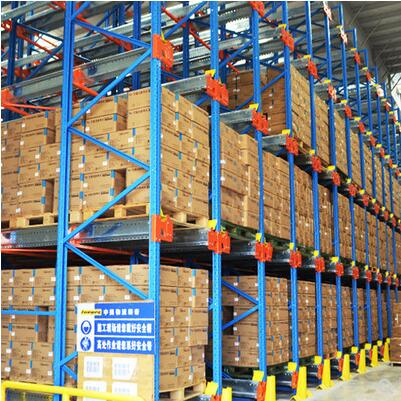  Intelligent three-dimensional warehouse intensive storage cold storage shuttle through shelf intensive warehouse corridor shelf