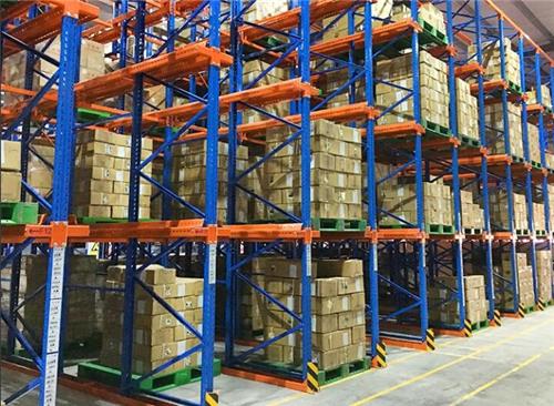 Shelf workshop warehouse through intelligent three-dimensional shelf beam through heavy storage shelf customization