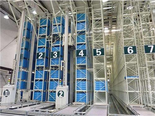 The intelligent shuttle shelf is convenient to access, and the shuttle shelf runs through the shelf at low temperature and normal temperature