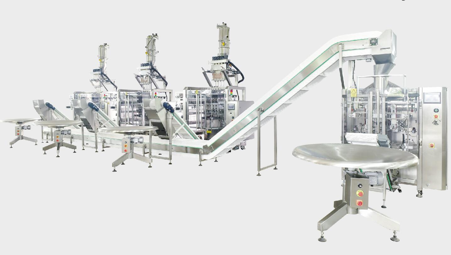 多通道立式全自動條形袋包裝機(jī)