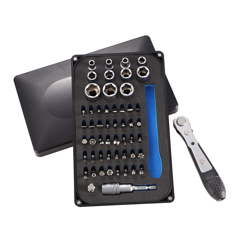 54-in-1 Electronic Telecommunication Set Tool Box