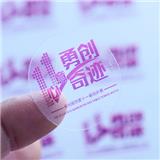 關于透明不干膠印刷的產品說明及應用