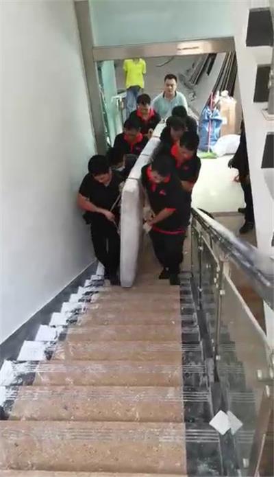 好运来搬家搬厂客户案例
