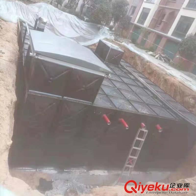 重慶地埋式消防水池324立方容積