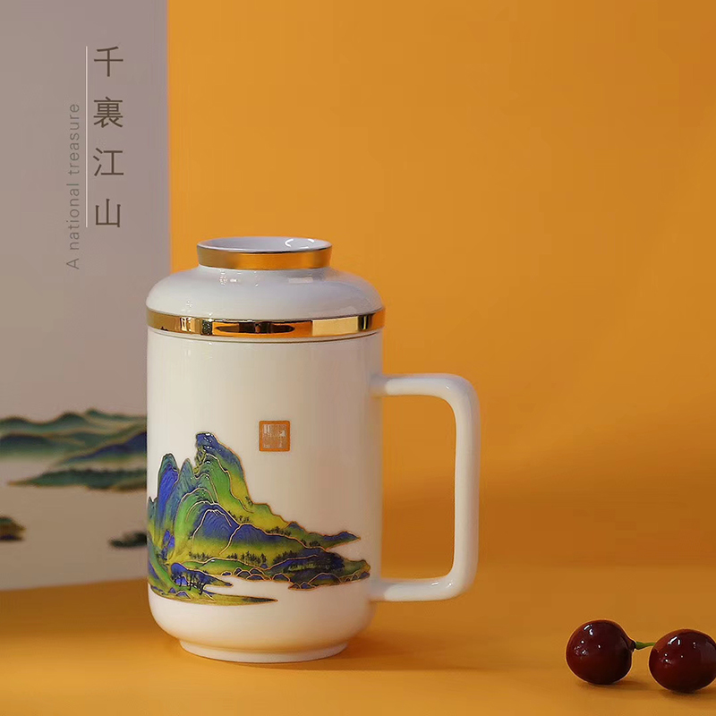 陶瓷辦公杯定制廠家原始圖片2