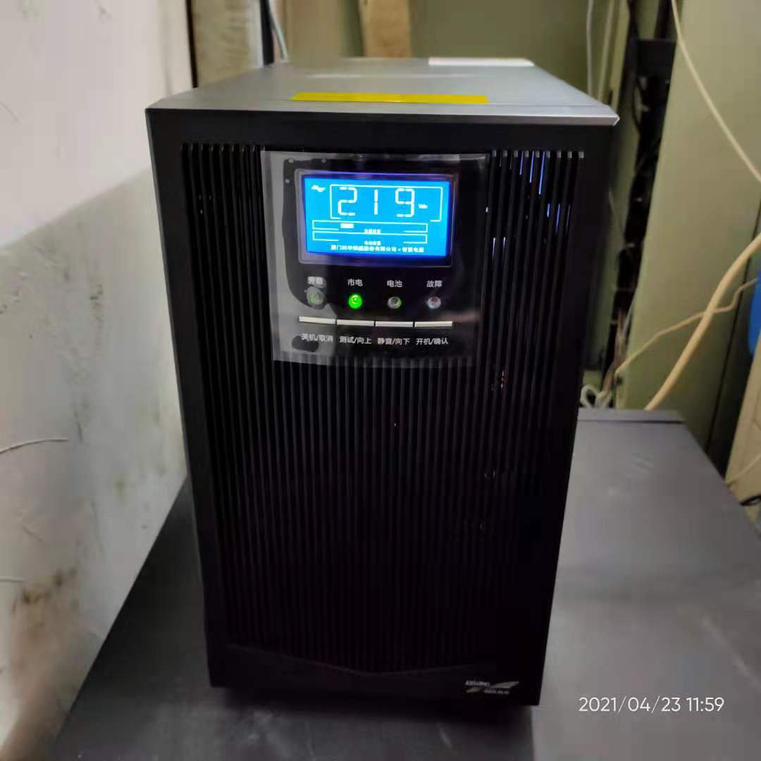 广州科华UPS代理 监控数据机房备用电源6KVA 松下电池价