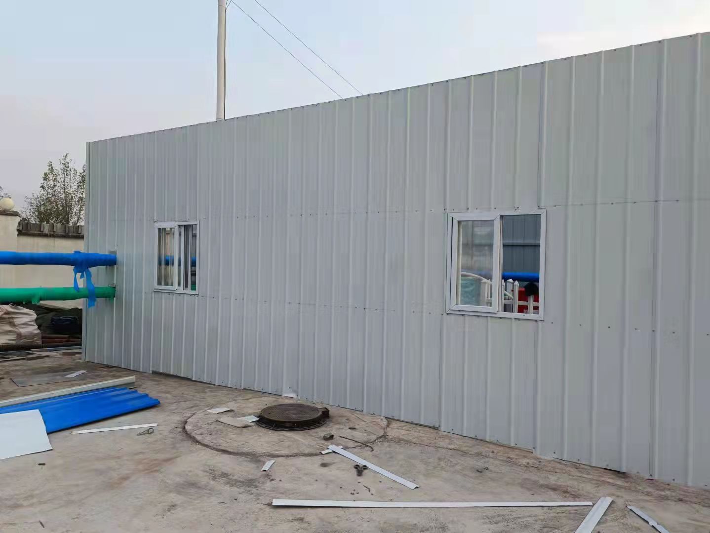 天津北辰區建筑施工圍擋 彩鋼圍擋板批發廠家