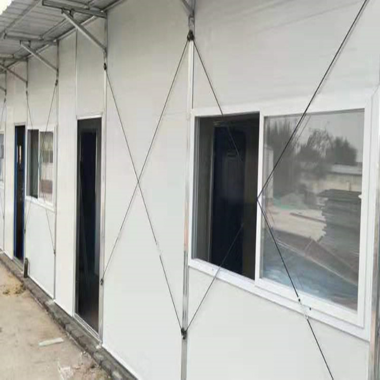 天津河東區二號橋/中山門/富民路工地彩鋼二樓 活動板房廠家原始圖片2
