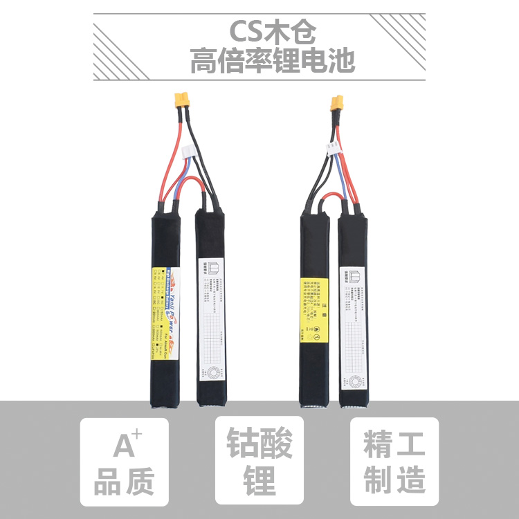 電動(dòng)遙控玩具鋰電池5520122 7.4V 1200mAh 25C原始圖片3