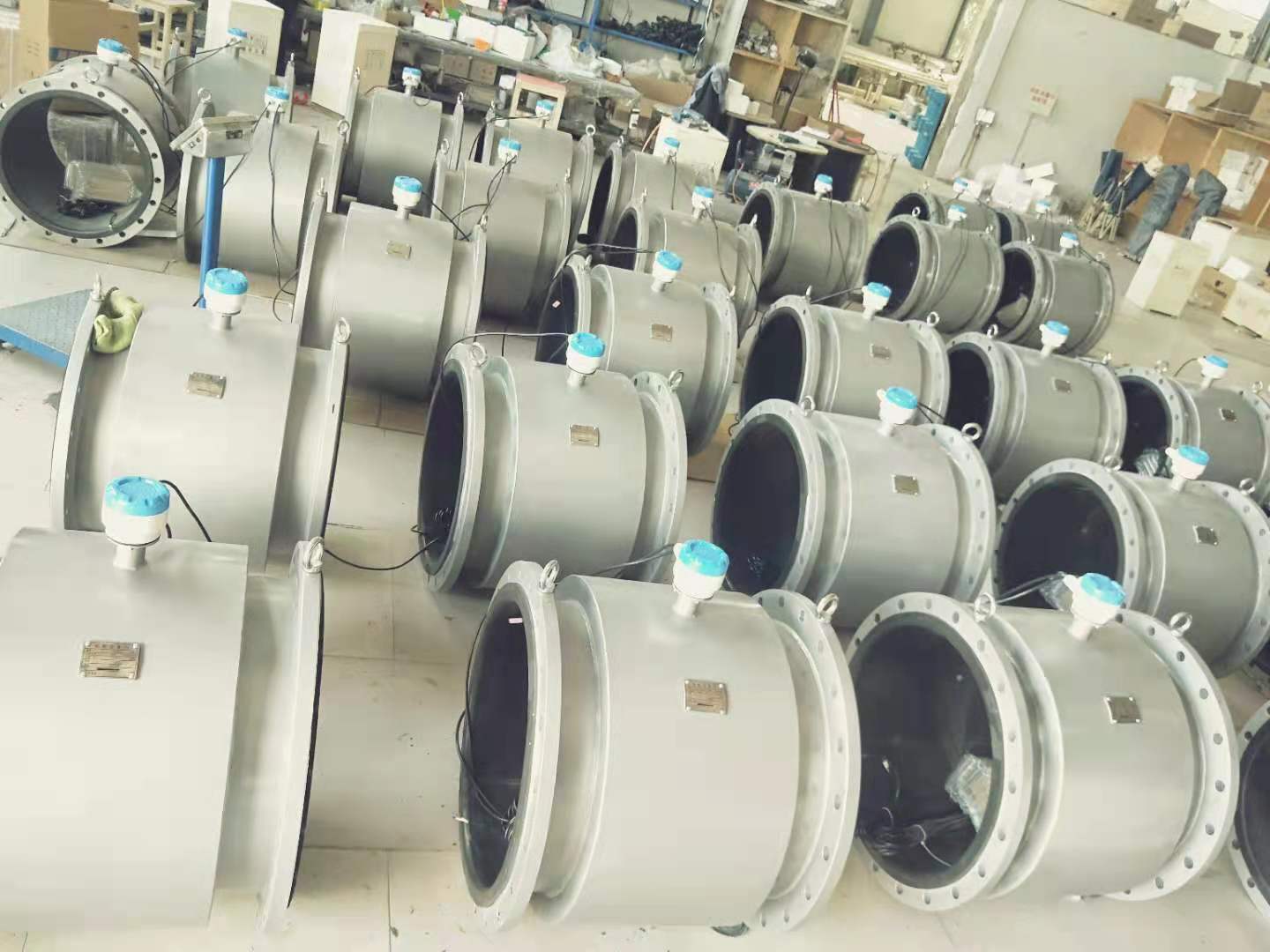 供應dn100高爐用流量計工業水供水流量、冷卻壁供水電磁流量計