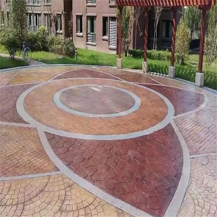 天長壓花壓模地坪-明光水泥地坪壓花原始圖片3