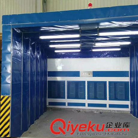 伸縮移動噴漆房 根據工件尺寸定做原始圖片3
