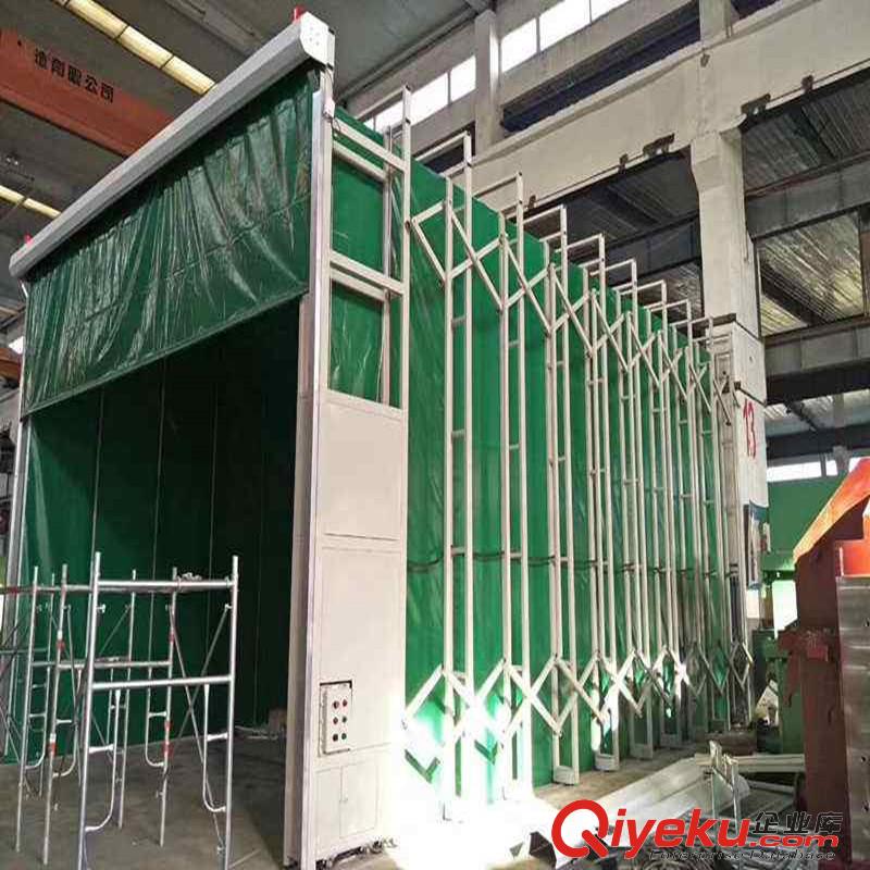 雙軌道移動(dòng)噴漆房 運(yùn)行穩(wěn)定支持定制