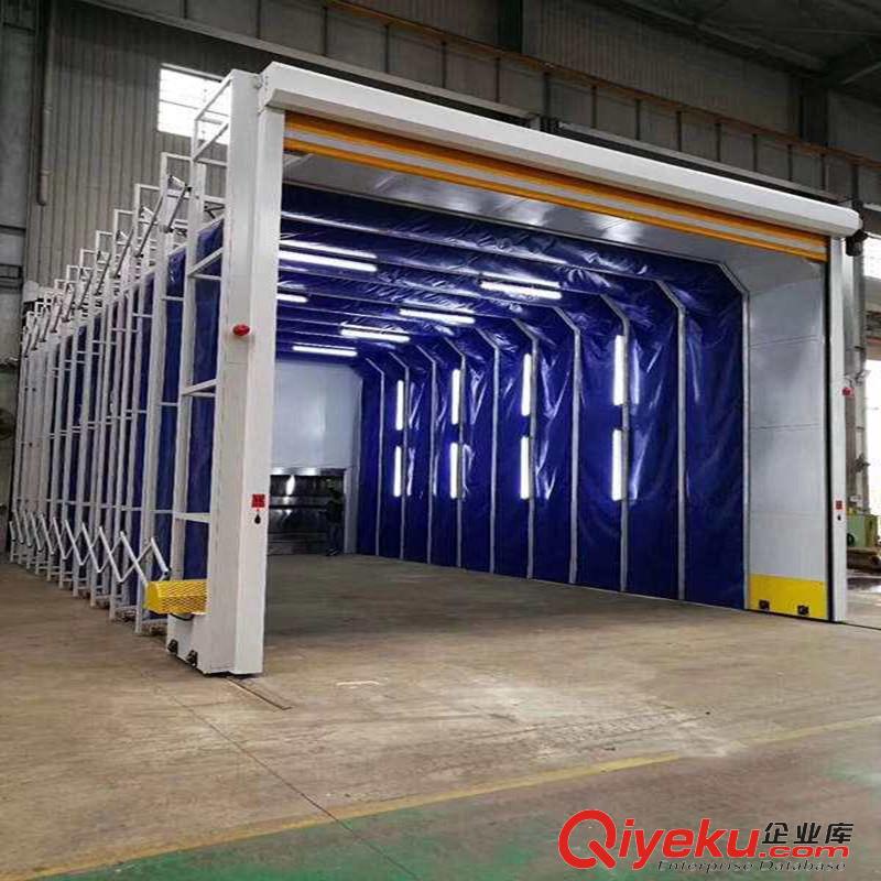 大型環保軌道式無塵噴漆房價格原始圖片3