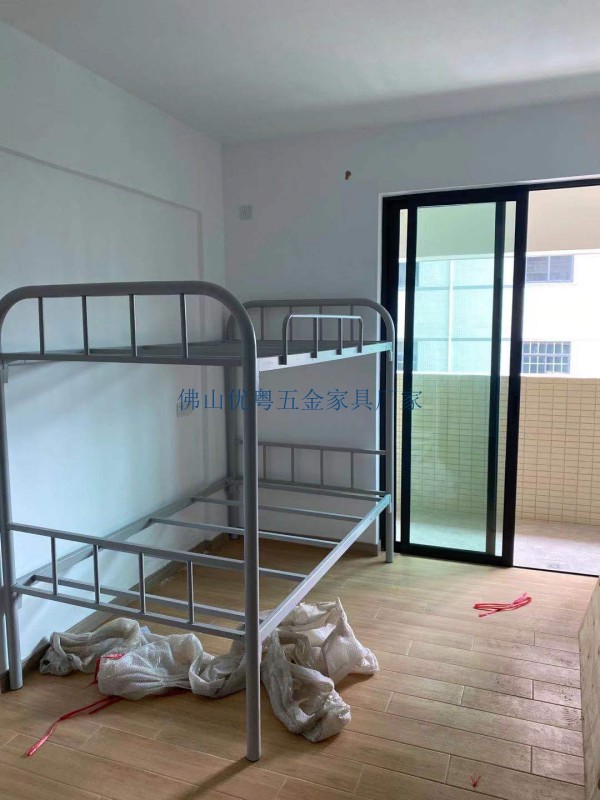 優(yōu)粵工地上下床廠家批發(fā)高低上下鋪床宿舍床原始圖片2