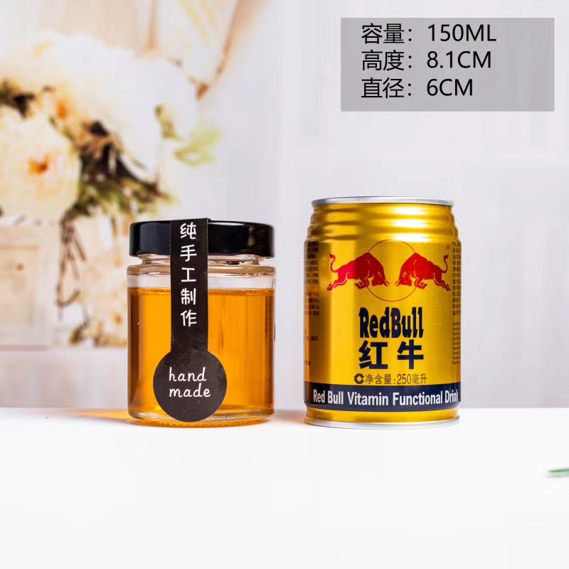 圓形六棱韭花醬瓶180克200克韭菜花醬瓶原始圖片2
