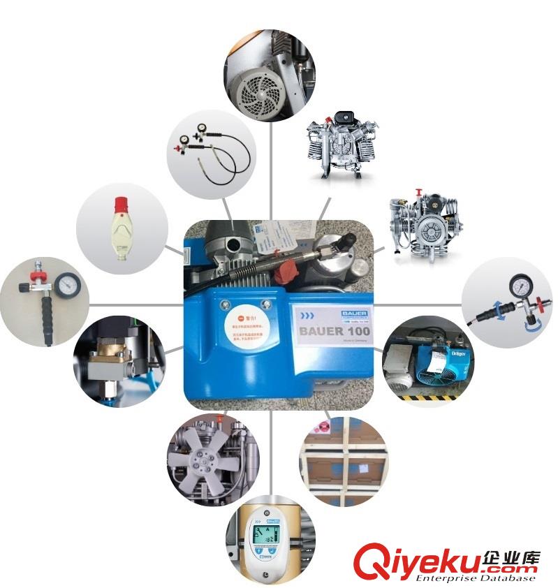 供應BAUER Draeger德爾格PE100-TE潛水呼吸空氣壓縮機三相電驅動