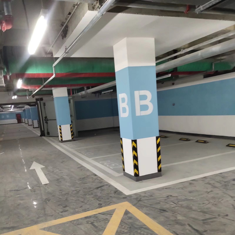 天津北辰區停車場墻面涂刷 地下室墻面顏色施工廠商