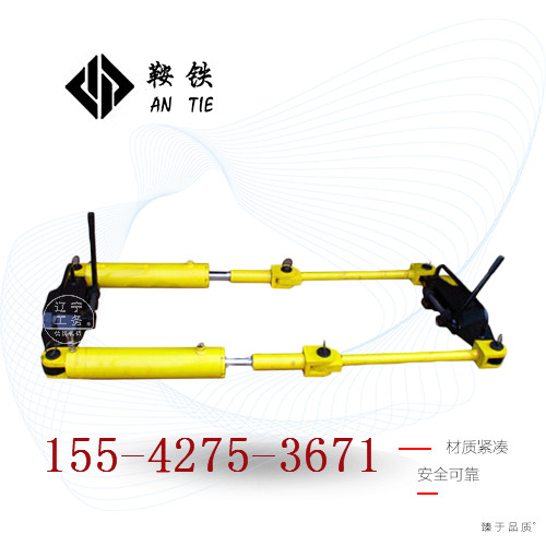鞍鐵YLS-400液壓軌機鋼軌拉伸器材故障排除