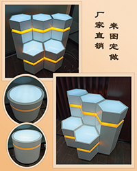 南京企業展廳展臺 多變形展臺定制
