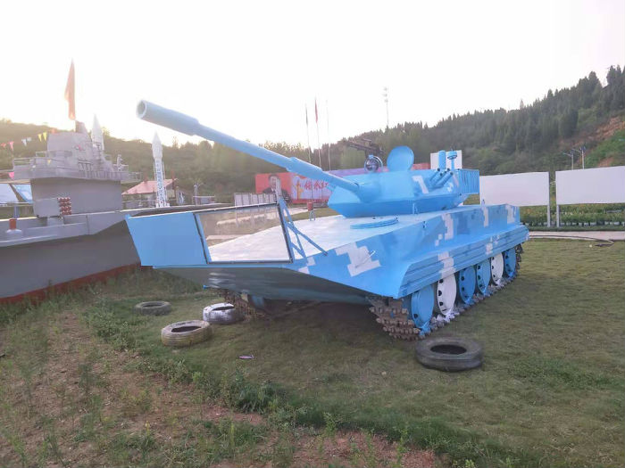 專業制作各種軍事模型出租仿真大型動態坦克模型出租出售