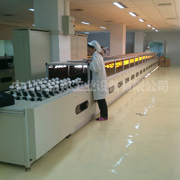 Bulb aging line