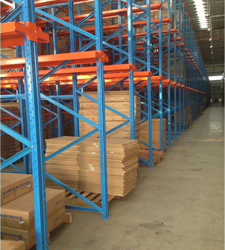 Storage through shelf custom drive in shelf heavy cold storage shelf large corridor shelf equipment