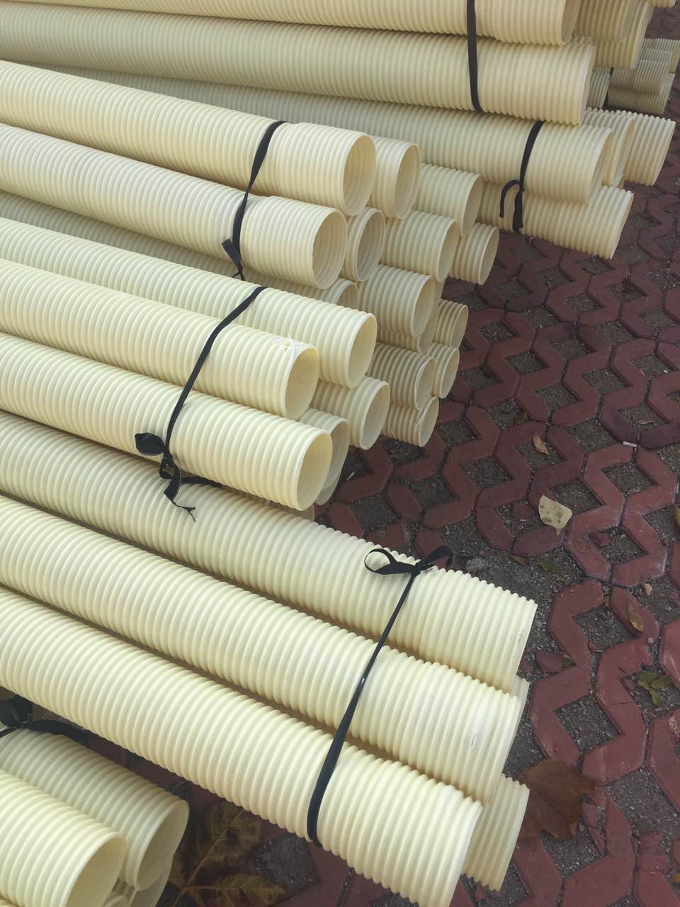河北鼎力廠家供應DN160 PVC波紋管地埋電線保護管