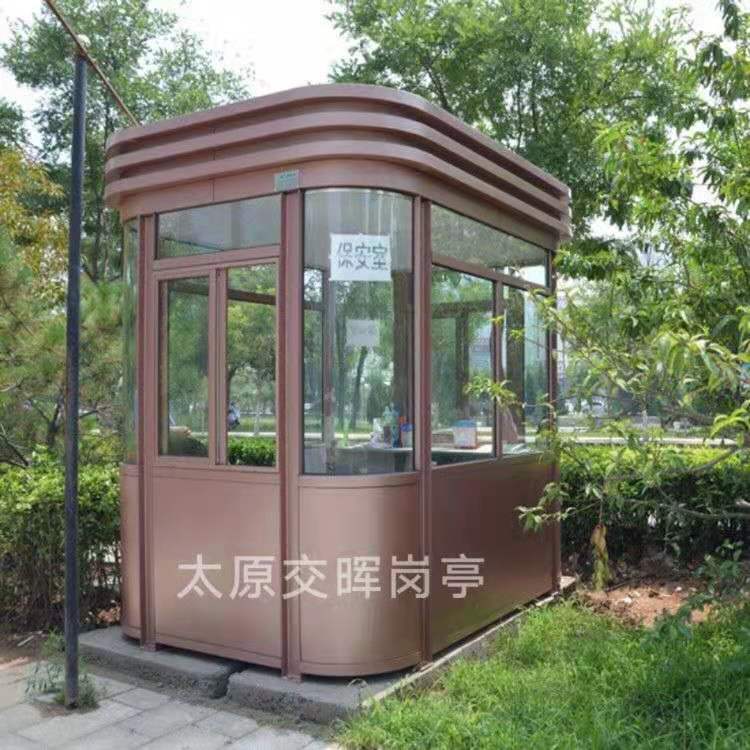 定制城市街景崗亭  山西臨汾安澤地鐵售票亭    停車場收費崗亭原始圖片2