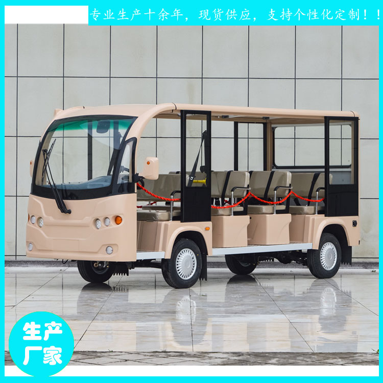 山西太原觀光車廠家 定制鑫威11座電動觀光車 JZT11 觀光電動車價格