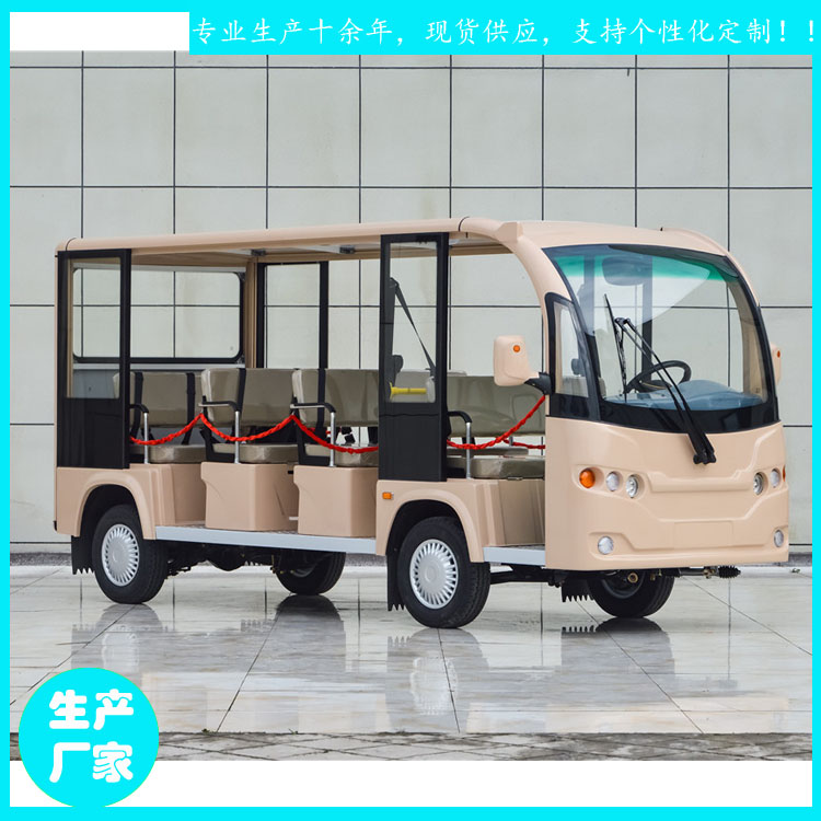 山西太原觀光車廠家 定制鑫威11座電動觀光車 JZT11 觀光電動車價格原始圖片2