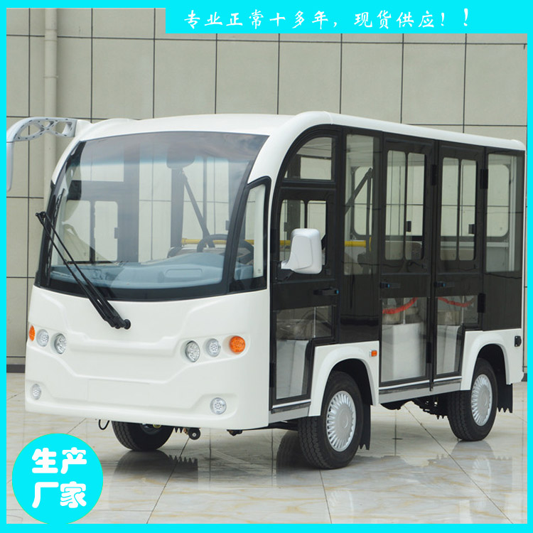 仙桃市觀光電瓶車廠家 JZT08全封閉電瓶車 景區游覽車