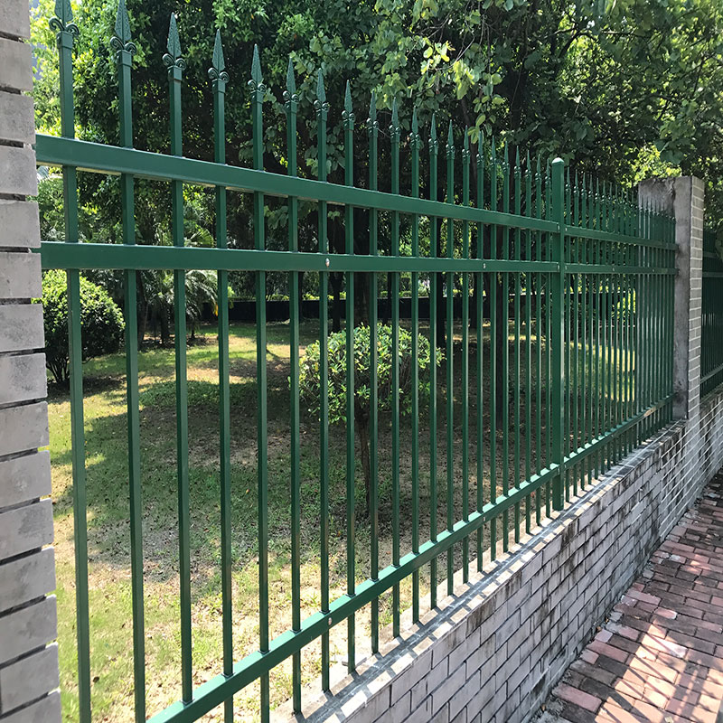 惠州小區防護欄 鋅鋼欄桿 深圳景區園林保護隔離柵欄規格定制