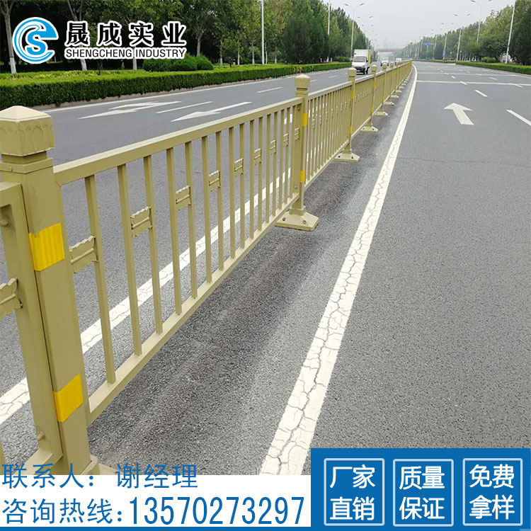 廠家批發(fā)廣州城市公路護(hù)欄 珠海交通道路護(hù)欄 人行道漁女護(hù)欄