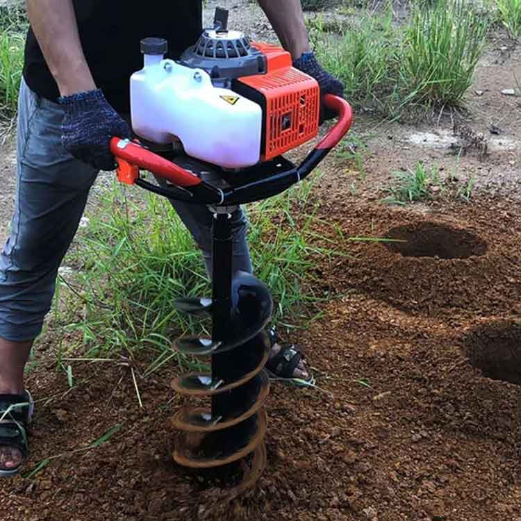 大排量汽油鉆眼機 硬土小型挖坑機配件