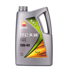 昆仑天润汽油机油KR7 5W/40 3.5kg轿车用油