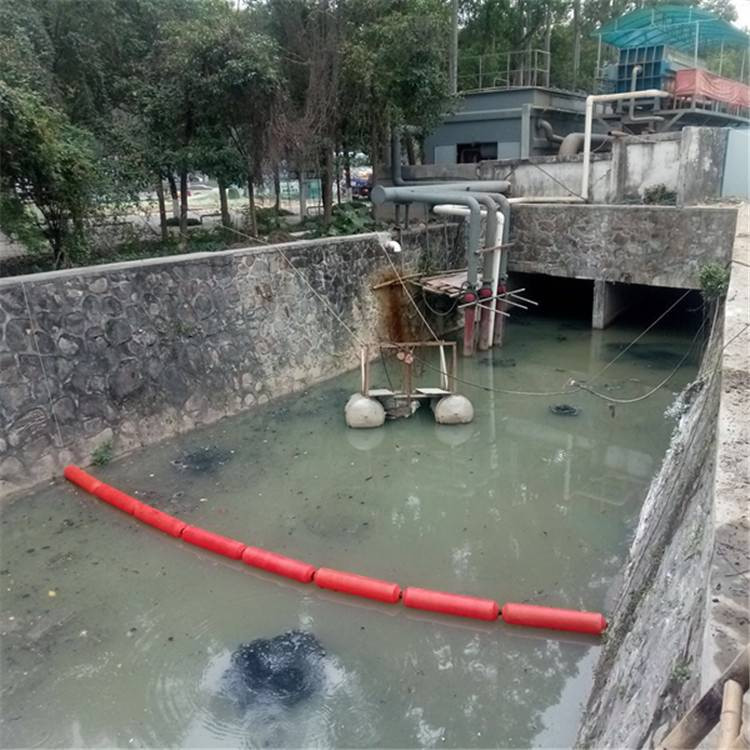 水库上游拦污浮排山区湖泊拦污索浮筒