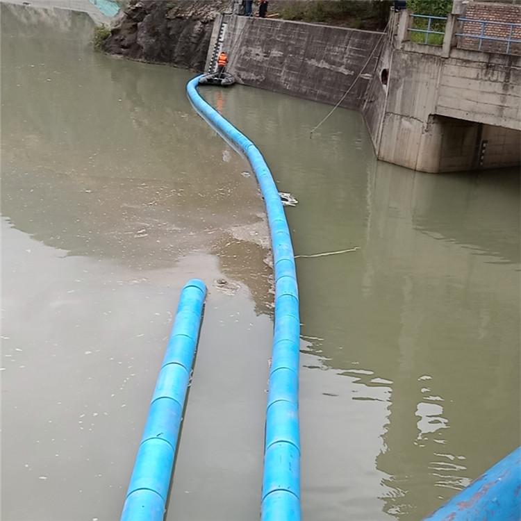 河道垃圾攔截浮筒 串聯式塑料攔污索原始圖片3