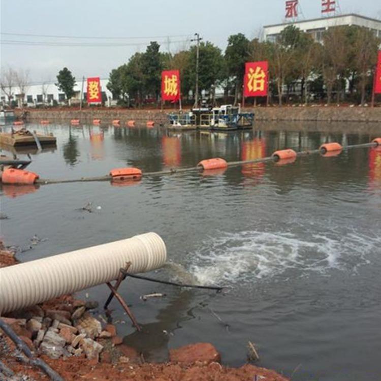 城市河道抽泥沙清淤管道漂浮組合式浮筒原始圖片2