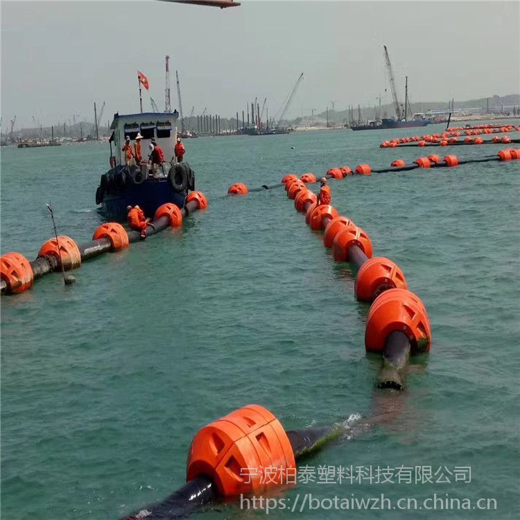 挖泥船配套疏浚管道浮筒 多規(guī)格塑料管道浮體